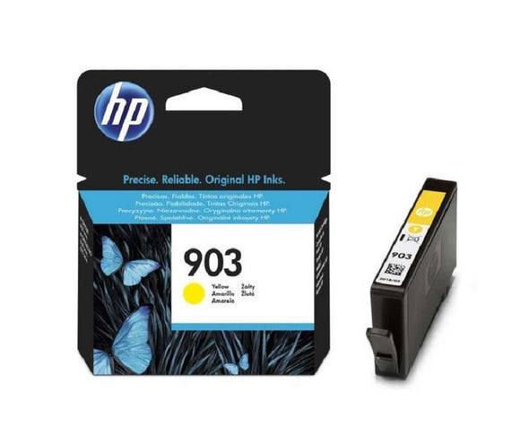 Genuine HP 903, Yellow Standard Capacity Ink Cartridge, T6L95, T6L95AE