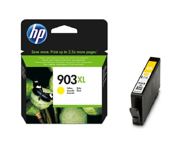 Genuine HP 903XL, High Capacity Yellow Ink Cartridge, T6M11, T6M11AE